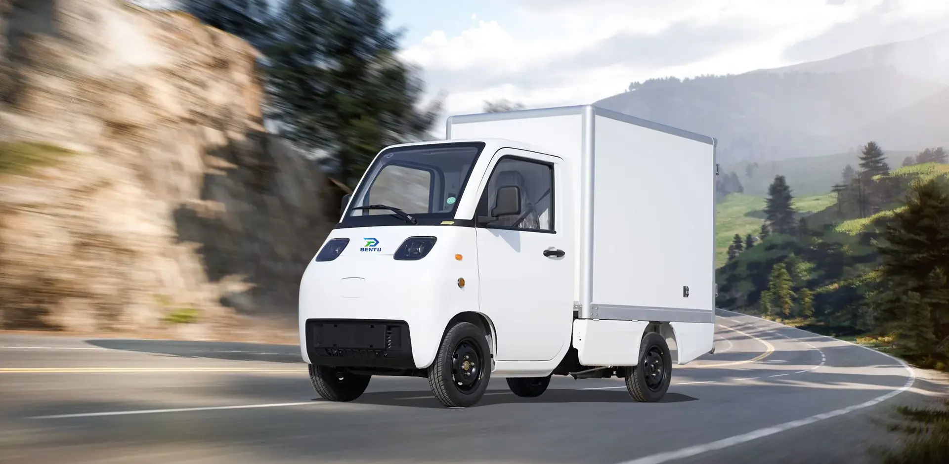 China EEC MINI รถยนต์ไฟฟ้ากล่องอาหาร 3KW โรงงาน